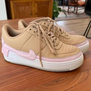 Vintage Nike Air Force 1 Jester XX Bio Beige Pink Women’s Low-Top Size 9